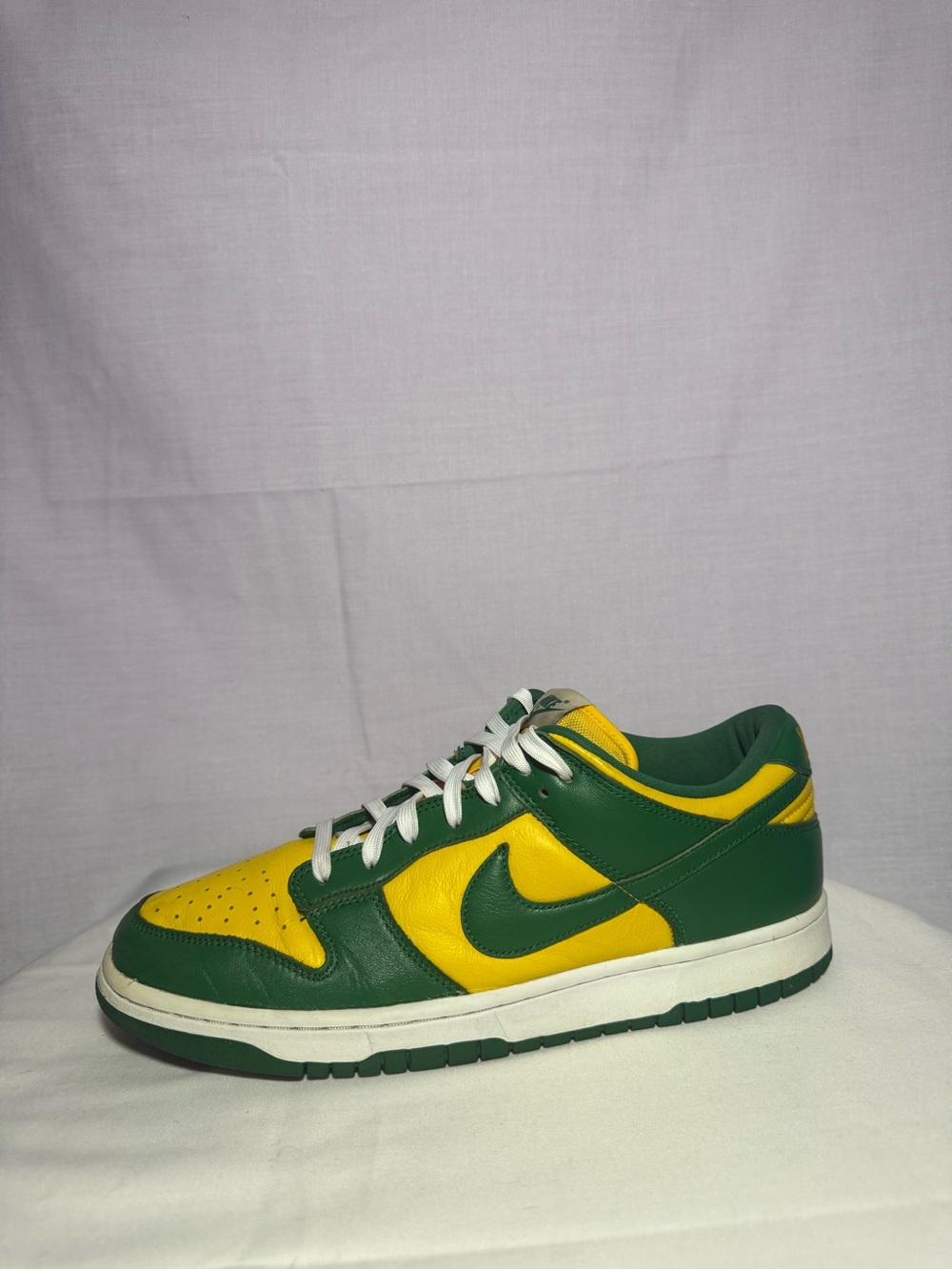 Nike Dunk Low SP Brazil CU1727-700 Men’s Size 10 Varsity Maize Pine Green